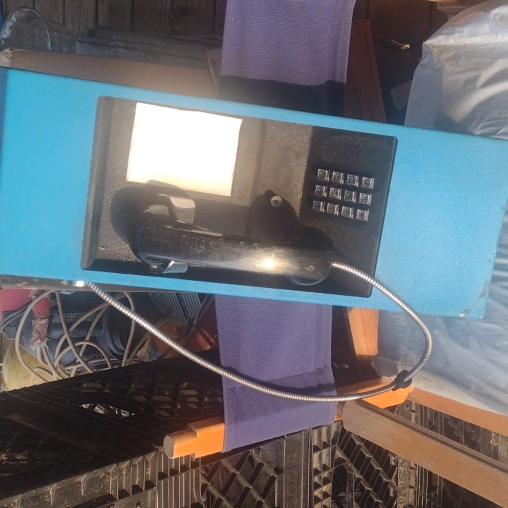 Metal Pay Telephone